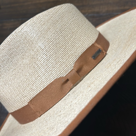 Brixton Women's Tan and Cream Hat - Picture 14 of 14